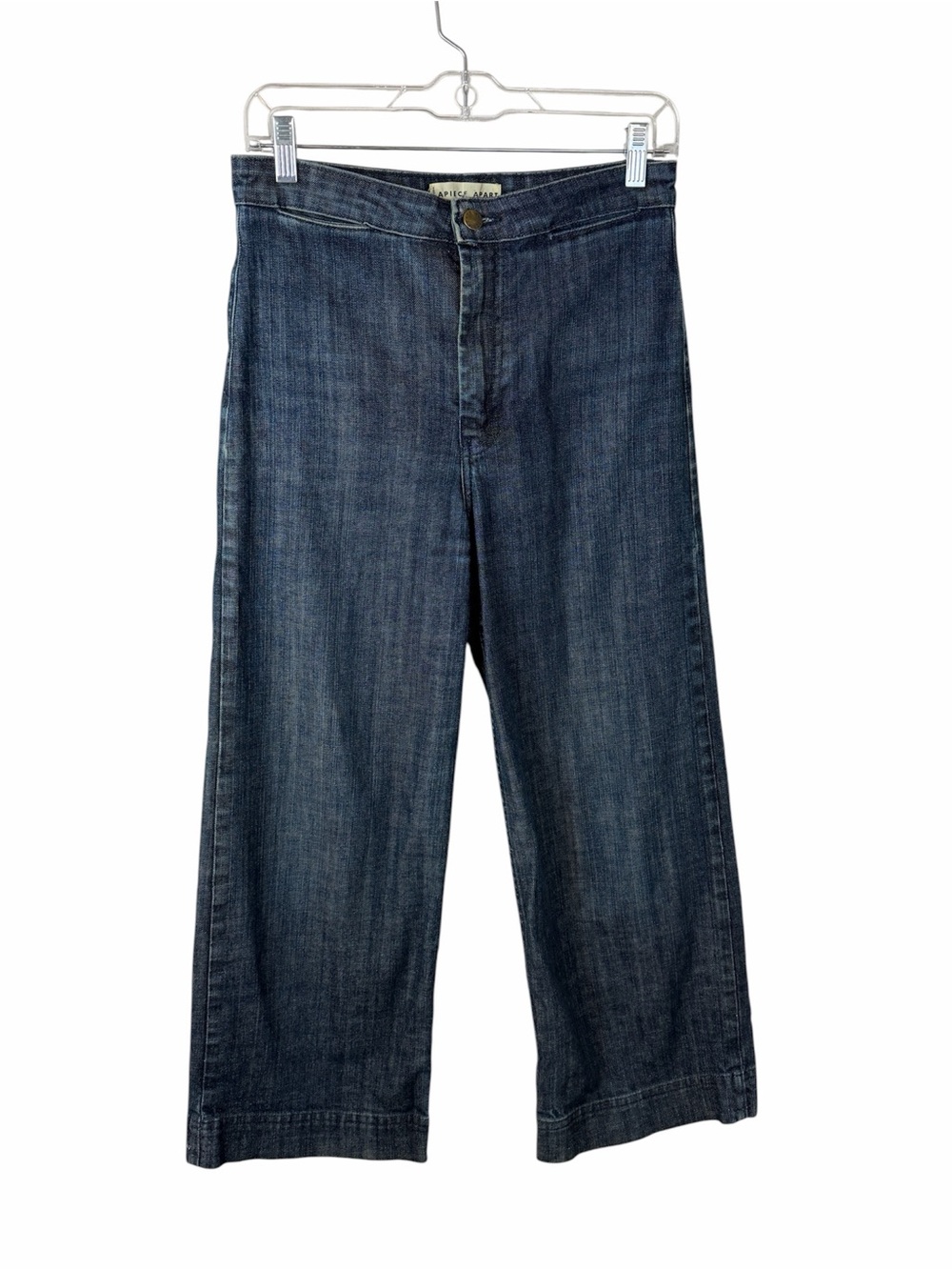 Women's Apiece Apart High Waist Crop Jeans